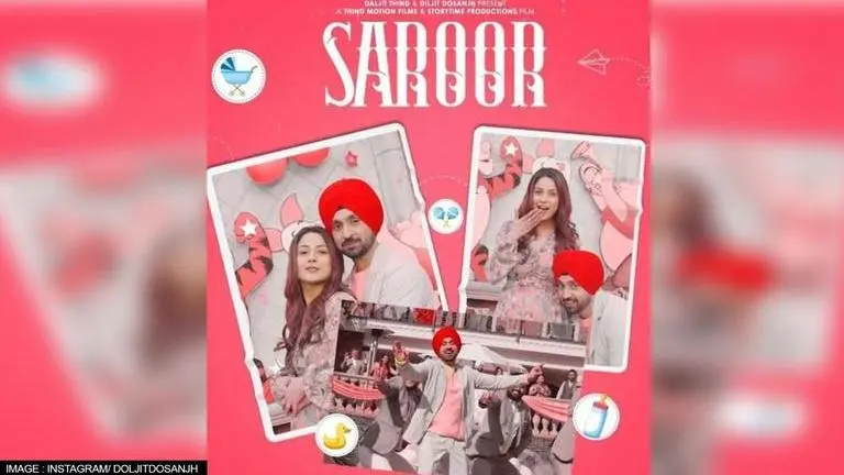 'Honsla Rakh': Shehnaaz Gill and Diljit Dosanjh groove to new track 'Saroor'; WATCH Honsla Rakh