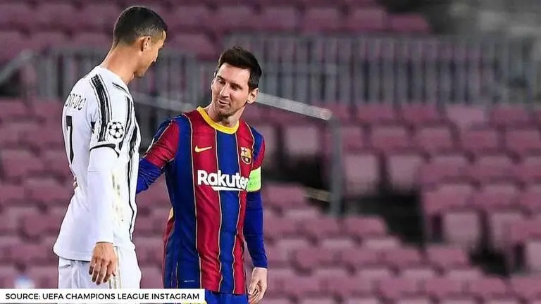 Cristiano Ronaldo & Lionel Messi share moment of respect, fans and pundits admire GOAT duo cristiano ronaldo