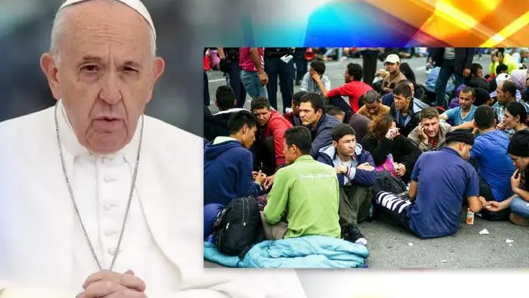 Pope Francis calls for steps to stop migrants from returning to Libya and 'inhumane' camps Pope