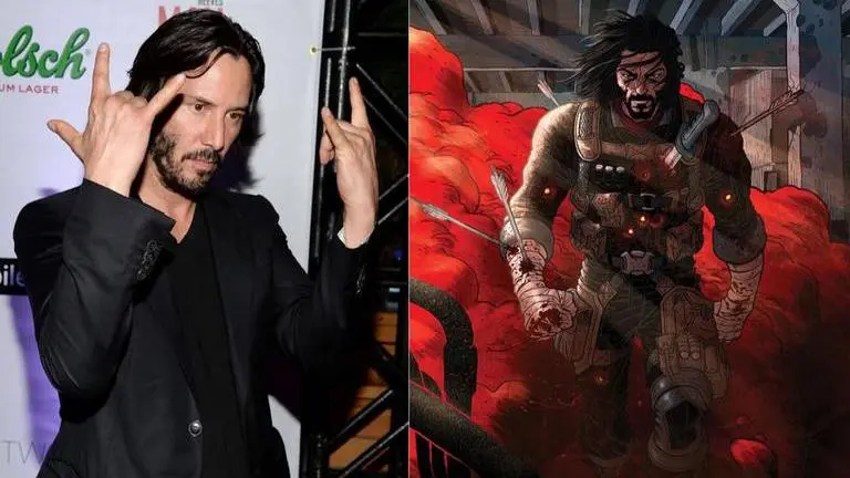 Keanu Reeves to introduce a demi-god warrior with his debut 12-issue comic book series keanu reeves