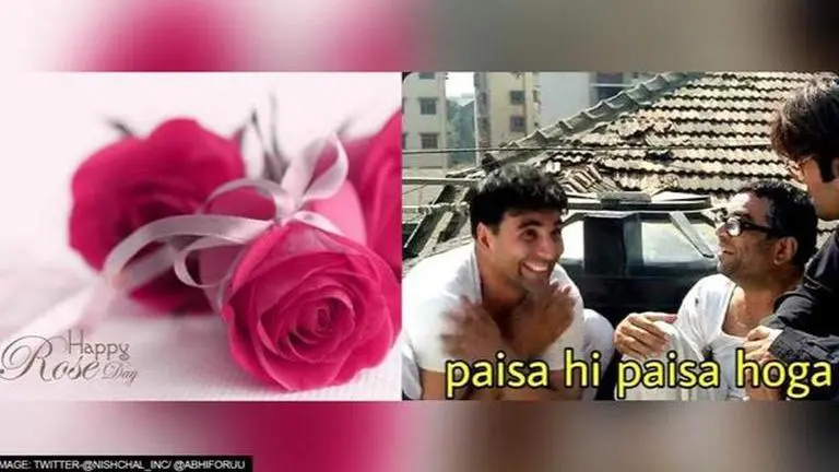 Rose Day becomes top web trend; Netizens celebrate day with hilarious memes & jokes Valentine's week