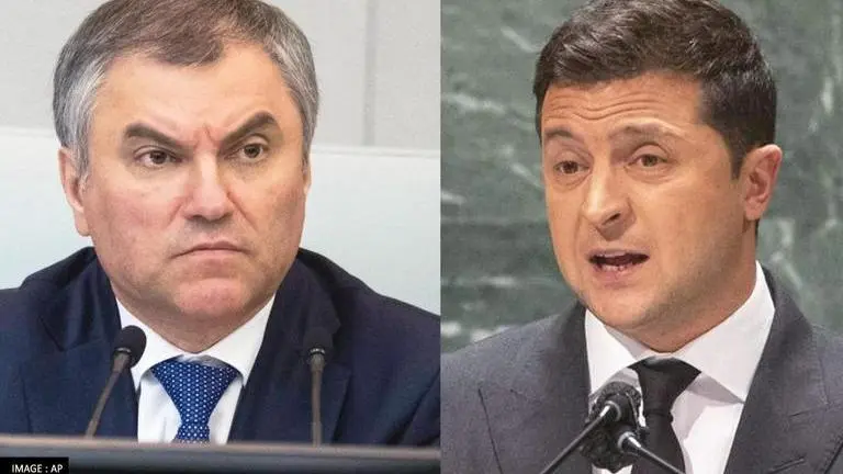 Russia's State Duma Speaker Volodin demands Ukraine to be labelled as terrorist state Russia