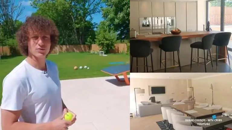 Inside David Luiz’s London mansion with a huge garden, breakfast bar and plush kitchen david luiz mansion