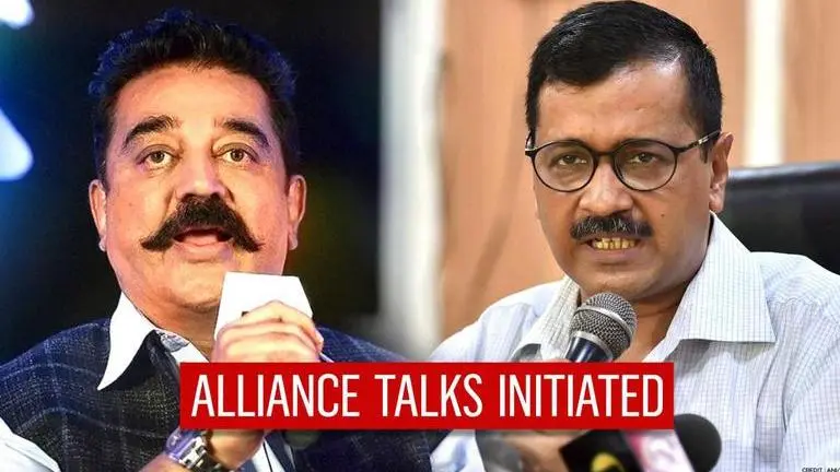 Kamal Haasan's MNM begins alliance talks with Arvind Kejriwal's AAP for Tamil Nadu polls Kamal Haasan
