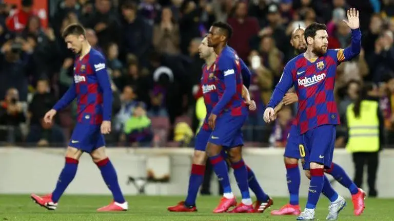 Spanish FA says current top four qualify for Champions League if season cancelled Spanish