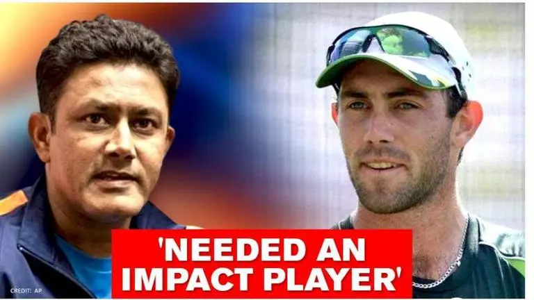 IPL 2020: Anil Kumble reveals what made KXIP aggressively bid for Glenn Maxwell IPL