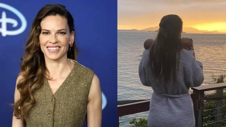 Hilary Swank says giving birth to twins was not easy, shares first photo with newborns hilary swank