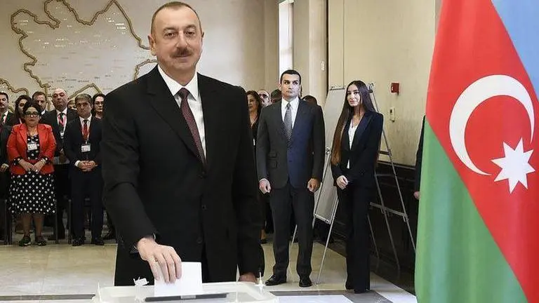 Azerbaijan's President Ilham Aliyev meets Russia's Shoigu, comments on NKH cease-fire