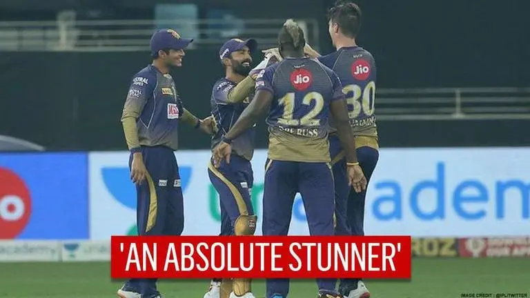 IPL 2020: Dinesh Karthik's left-handed screamer sends rampaging Ben Stokes back IPL 2020