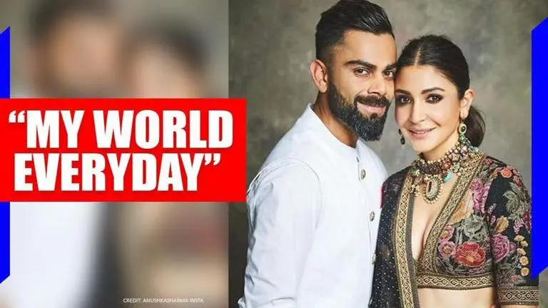 Virat Kohli's post for wife Anushka Sharma features cake, smiles and hearts Virat Kohli