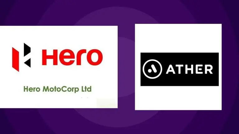 Hero MotoCorp announces Rs 550 crore investment in Ather Energy Logo