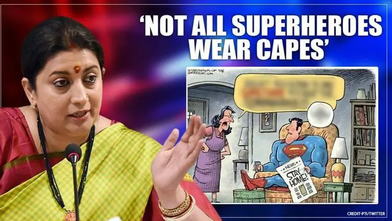 Janta Curfew: Smriti Irani shares quirky post to urge people to 'stay home' Janta Curfew