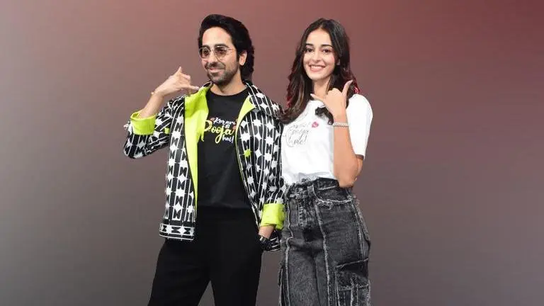 Ananya Panday and Ayushmann Khurrana