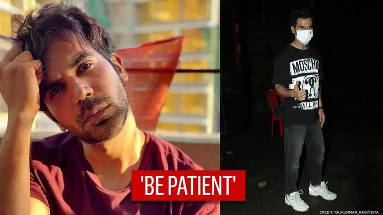 Rajkummar Rao reminds everyone that 'Mask is the only vaccine' amid ongoing pandemic Rajkummar Rao