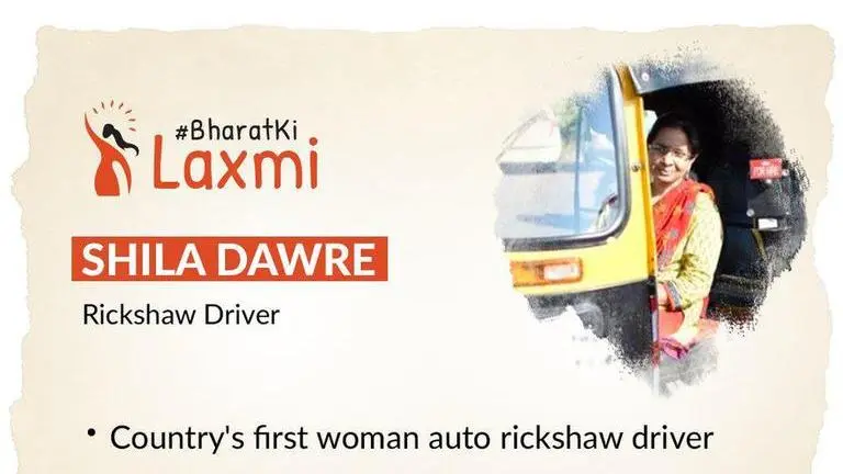 Bharat Ki Laxmi: Shila Dawre - India’s 1st woman auto-rickshaw driver Shila
