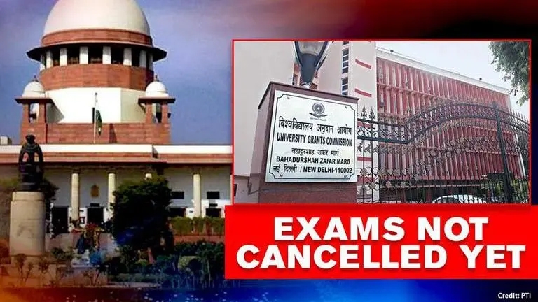 UGC Final Year Exam: Supreme Court adjourns hearing till August 10; seeks MHA's stand UGC Exam Guidelines