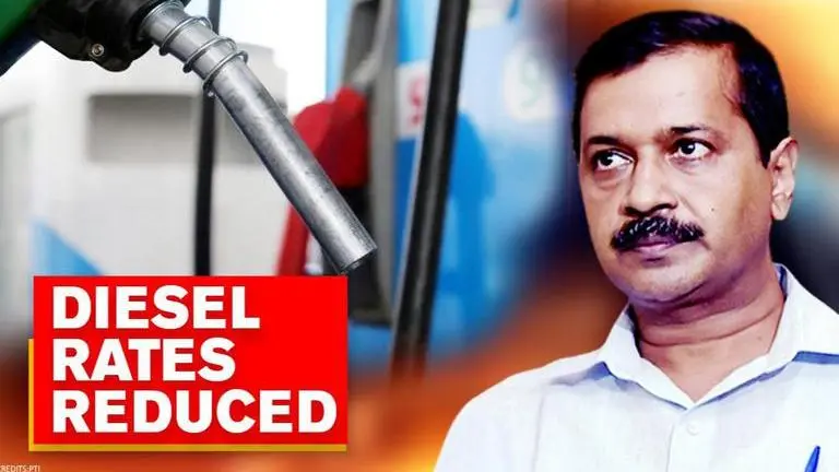Kejriwal reduces price of Diesel by massive Rs 8.36 in Delhi; VAT down from 30% to 16.75% Delhi