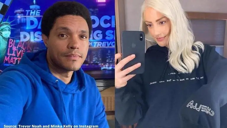 Trevor Noah and Minka Kelly are dating? reports suggest "they're very happy" trevor noah