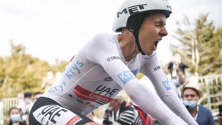 Pogacar crushes Roglic to take grip on Tour de France title Pogacar crushes Roglic to take grip on Tour de France title