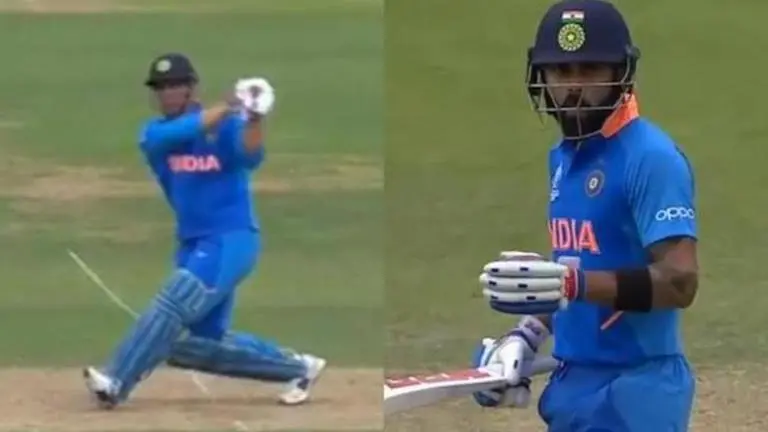 BCCI shares video of MS Dhoni leaving Virat Kohli astonished by his power hitting- WATCH MS Dhoni, Virat Kohli, CWC 2023,MS Dhoni Birthday