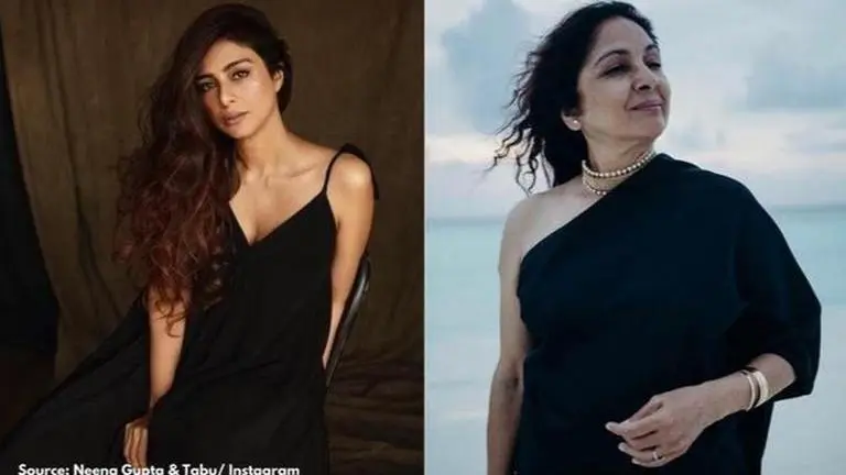 Tabu or Neena Gupta; Who slayed the all-black outfit better? Neena Gupta