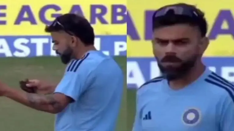WATCH: Virat Kohli shows his dance moves while eating pancakes WATCH: Virat Kohli shows his dance moves while eating pancakes