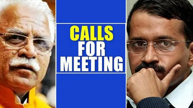 Khattar requests Javadekar to call meeting to address pollution issue Khattar