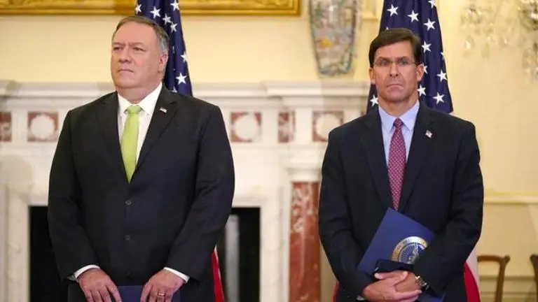 US Defense Sec. Mark Esper meets Israeli leaders