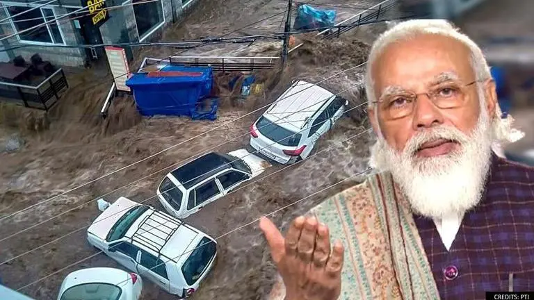 PM Modi extends help to Himachal govt after cloudburst; prays for safety of residents PM Modi