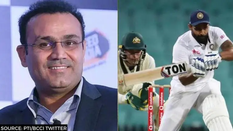 Virender Sehwag's witty comment on Hanuma Vihari's reply to Babul Supriyo makes fans laugh Virender Sehwag