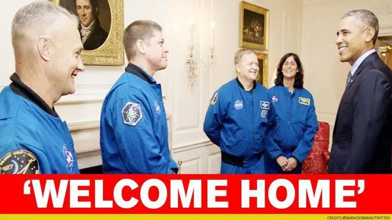 Barack Obama welcomes astronauts, calls NASA-SpaceX mission symbol of 'American ingenuity' Barack Obama