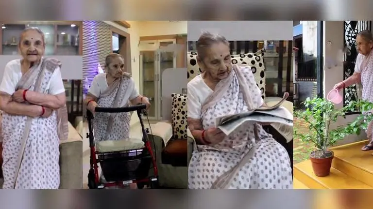 100-year-old woman shares her life’s ‘secret'; video wins hearts 100-year-old woman