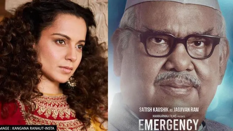 'Emergency': Kangana Ranaut introduces Satish Kaushik as politician-activist Jagjivan Ram Kangana Ranaut, Satish Kaushik