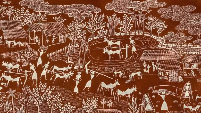 The Roots Of Warli Art: Preserving The Essence Of Rural Life Warli painting is simple and beautiful
