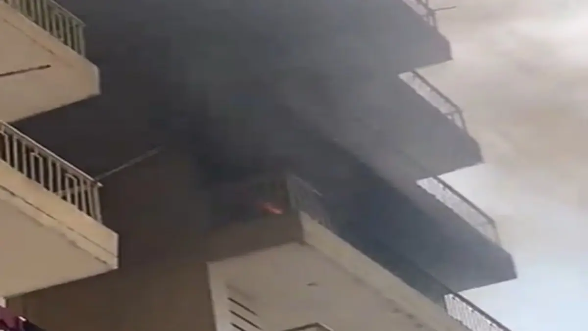 Chaos in Ghaziabad as Heat Sparks Fire, Burning Washing Machine to Ashes