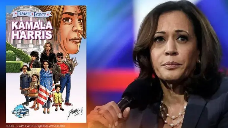 New comic book based on Kamala Harris set to release on October 21; See details Comic Book