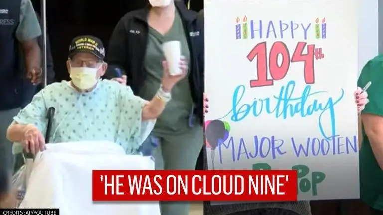 WWII veteran Major Wooten from Alabama beats coronavirus, celebrates his 104th birthday WWII veteran