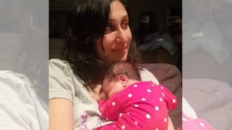 Teejay Sidhu's message for her baby girl before leaving for work is too sweet to miss teejay sidhu