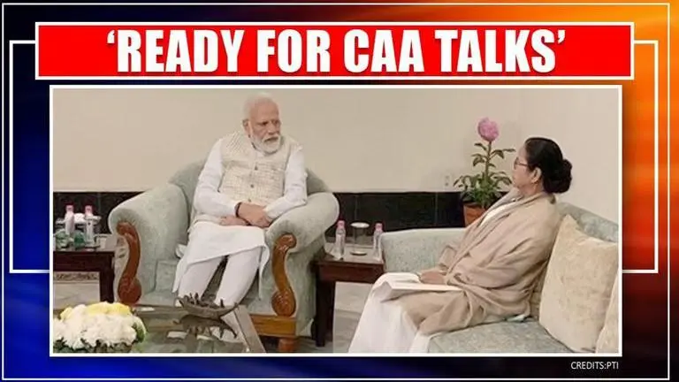 Mamata Banerjee says 'Ready to talk with PM Modi on CAA' if Centre revokes the Act Mamata Banerjee