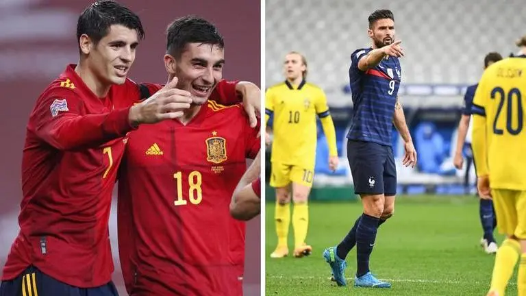 UEFA Nations League results and highlights: Spain trounce Germany, Sweden relegated UEFA Nations League results