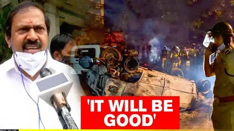 Bengaluru violence: Cong MLA seeks police protection after miscreants set his house ablaze Bengaluru violence