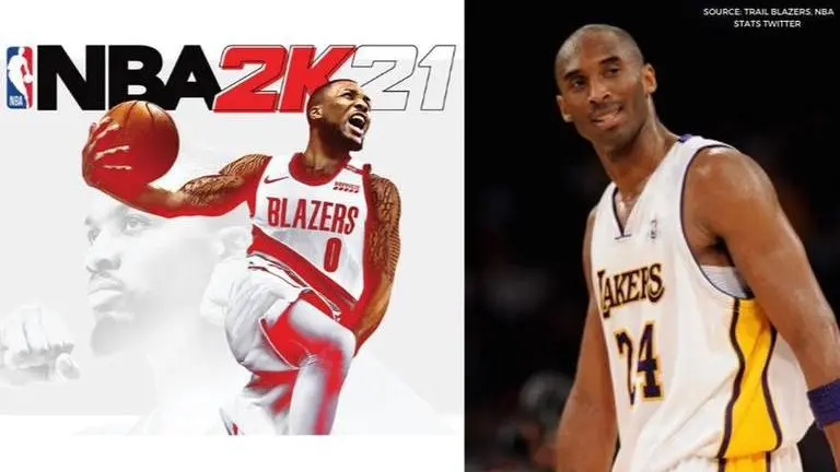 NBA 2K21 cover featuring Lillard receives backlash, fans ask for Kobe Bryant cover nba 2k21 cover