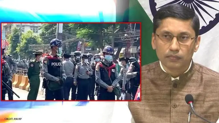 India condemns use of violence in Myanmar, stands for restoration of democracy: MEA India