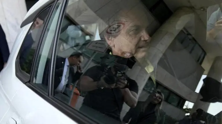 Brazil court votes to bar Former PM Jair Bolsonaro from elections until 2030 Former Brazilian President Jair Bolsonaro leaves in a car after landing at the airport in Rio de Janeiro (Image: AP)