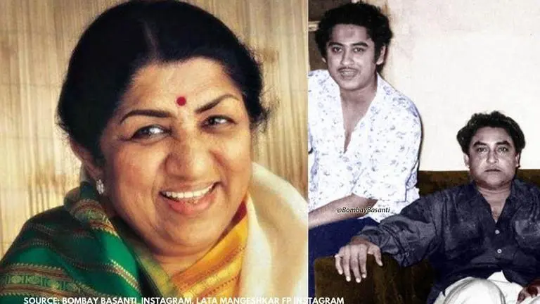 Lata Mangeshkar pays respect to celebrated stars Ashok Kumar & Kishore Kumar Lata Mangeshkar