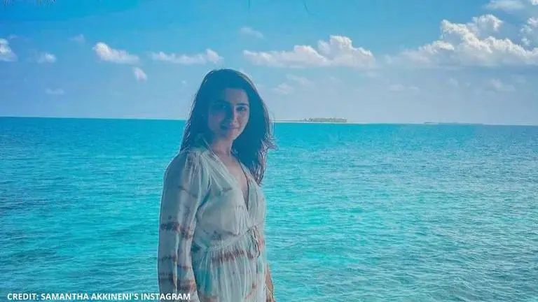 Samantha Akkineni dazzles fans with a serene picture taken at Maldives; see pic samantha akkineni
