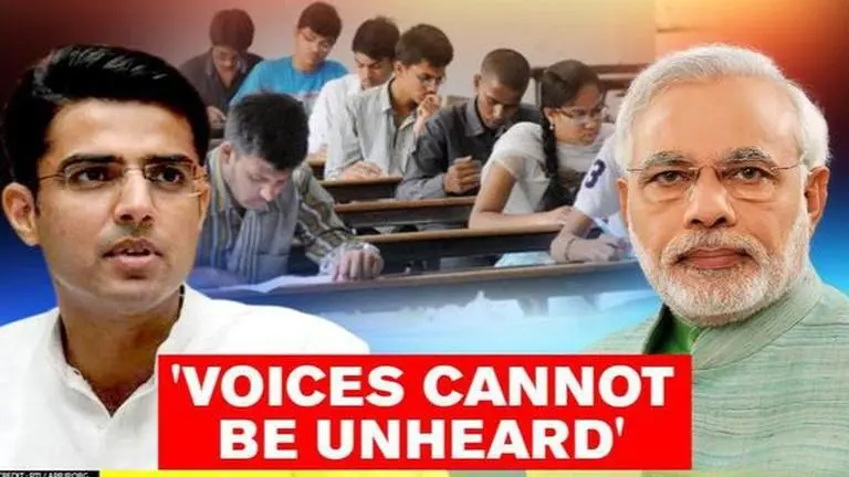 Sachin Pilot urges PM Modi to listen to students demand over JEE, NEET exams Sachin Pilot