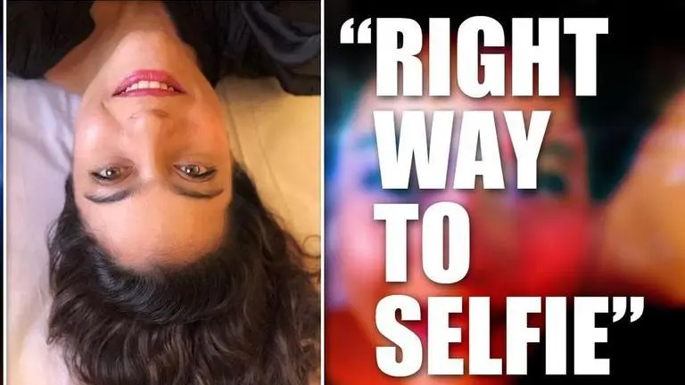 Kajol shares upside down selfie amid lockdown, wonders if there's a right way to click it Kajol