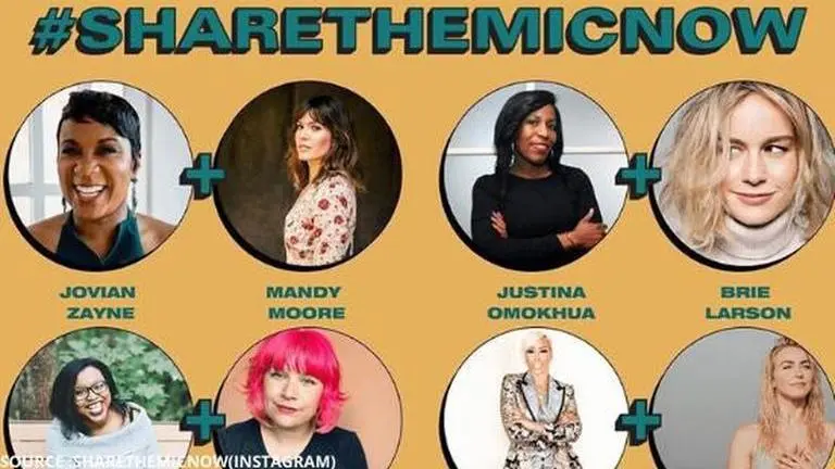 What is #ShareTheMicNow campaign? How is it related to the Black Lives Matter movement? what is share the mic now