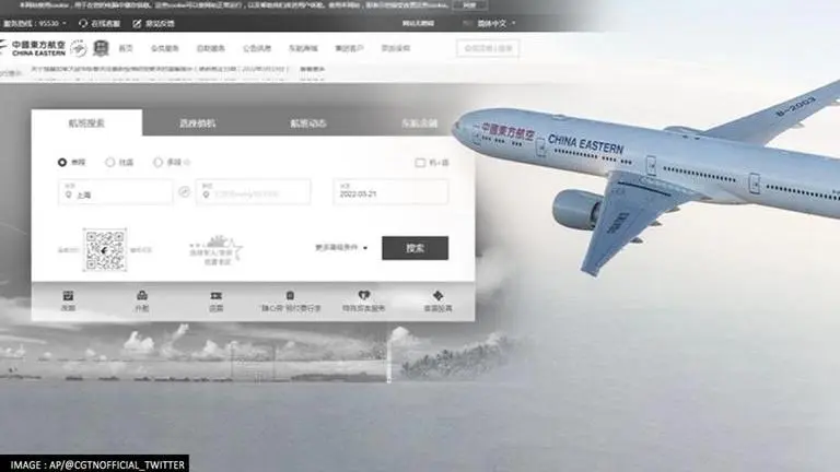 China plane crash: China Eastern Airlines' website turns black and white after crash China Plane Crash